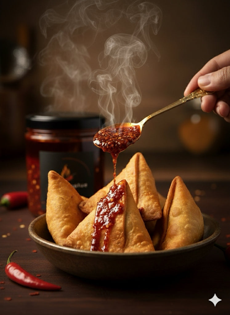 SpiceRapture Masala Chili Oil (VEGAN• CANOLA OIL • 250ML)