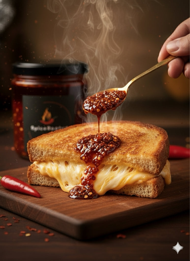 SpiceRapture Classic Chili Oil (VEGAN• CANOLA OIL • 250ML)