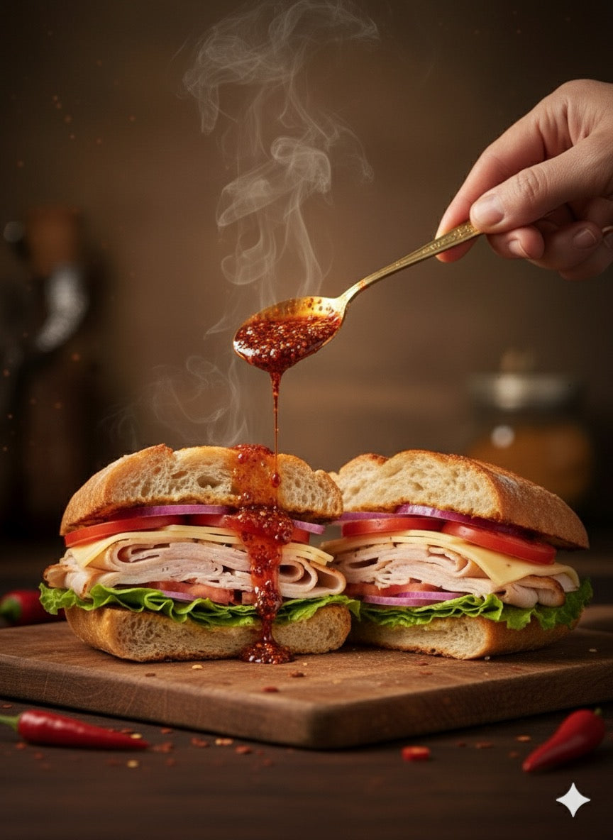 SpiceRapture Classic Chili Oil (VEGAN• CANOLA OIL • 250ML)