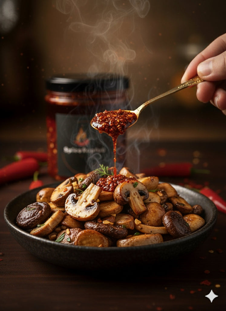 SpiceRapture Classic Chili Oil (VEGAN• CANOLA OIL • 250ML)