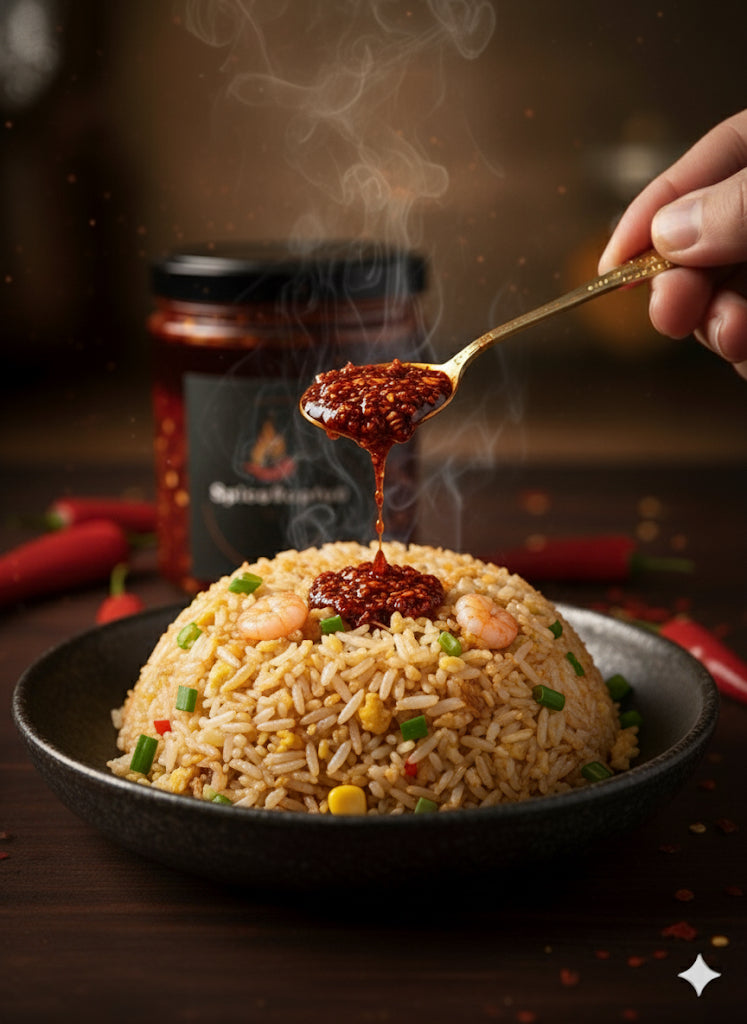 SpiceRapture Masala Chili Oil (VEGAN• CANOLA OIL • 250ML)